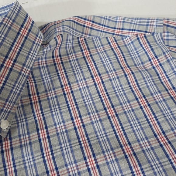 Brooks Brothers American Supima Plaid Long Sleeve Shirt - Picture 4 of 7